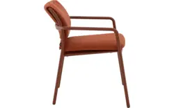 Goossens tuinstoel bibione oranje buitenstof - 8252996-goossens-bibione-tuinstoelen-buitenstof-01